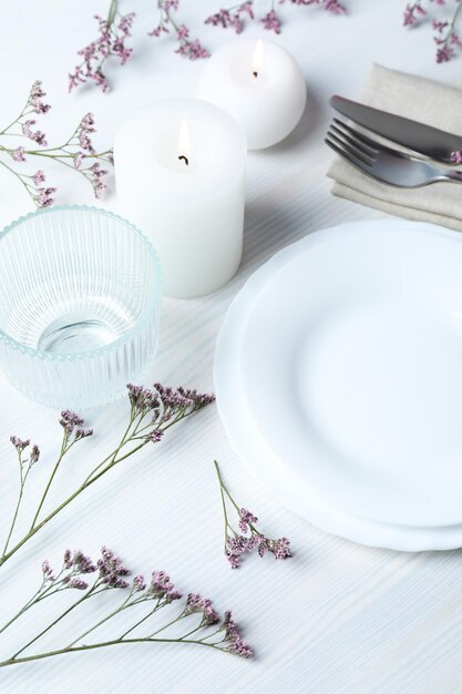 Kolacja przy świecach